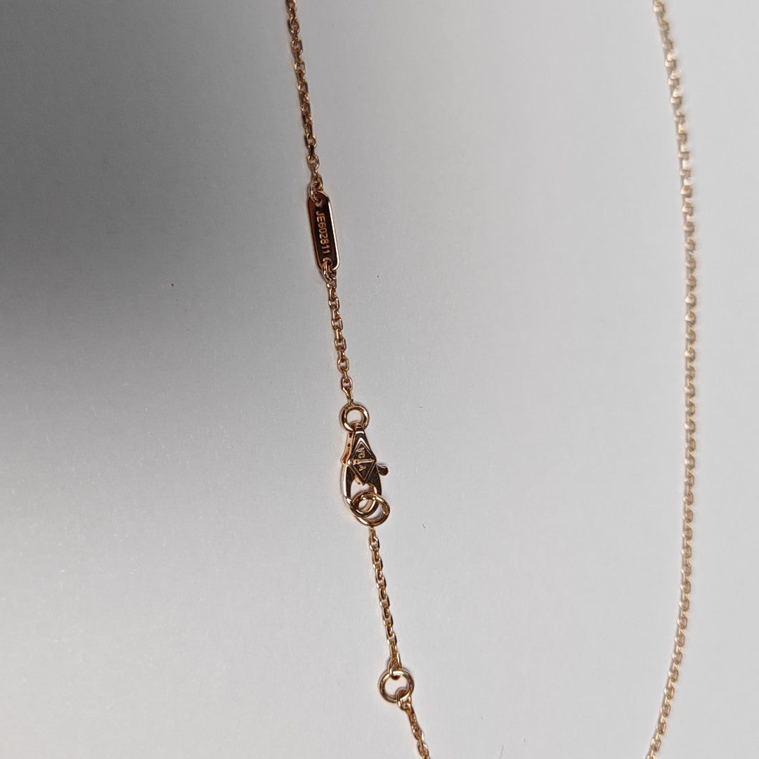Sweet Alhambra 18k Rose Gold Necklace