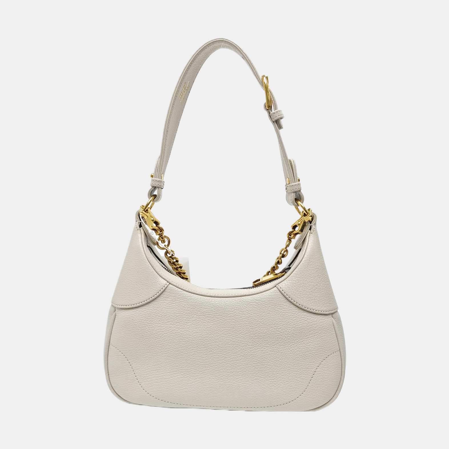 Aphrodite Small Calfskin White