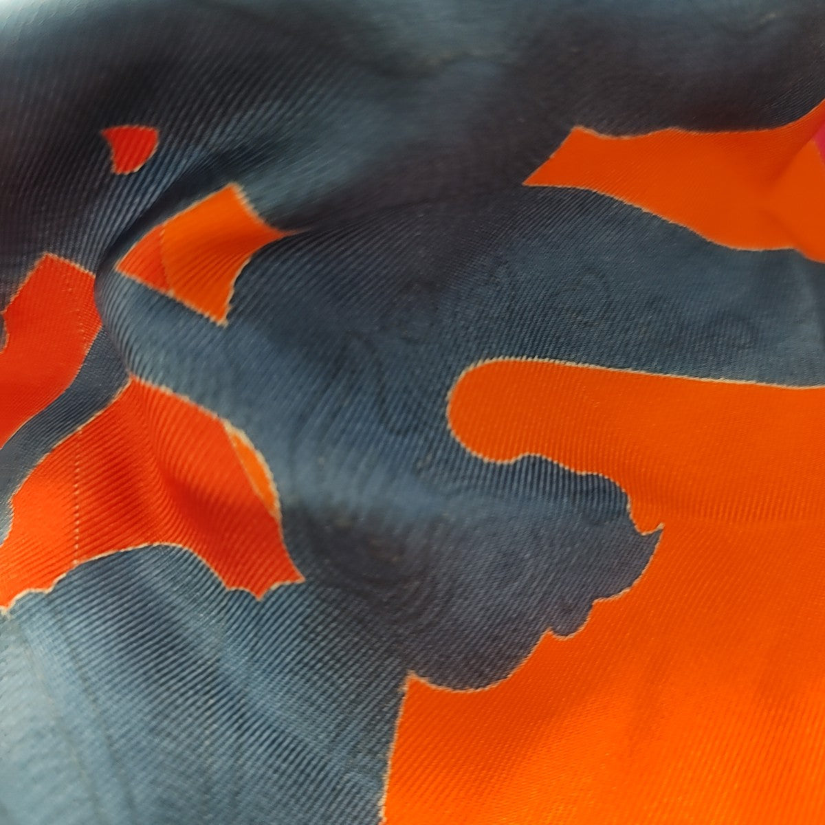 Multicolor Mulberry Silk Silk Scarf