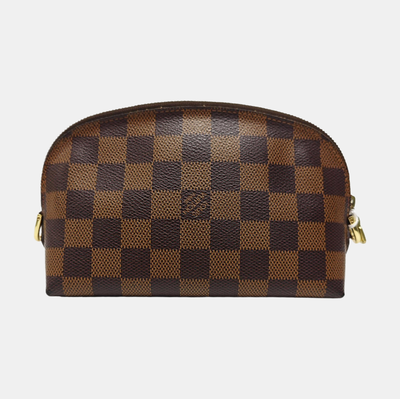 COSMETIC PM Damier Ebene Coated Canvas Brown