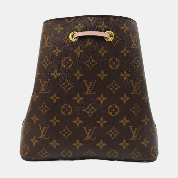 NÉONOÉ MM Monogram Coated Canvas Brown