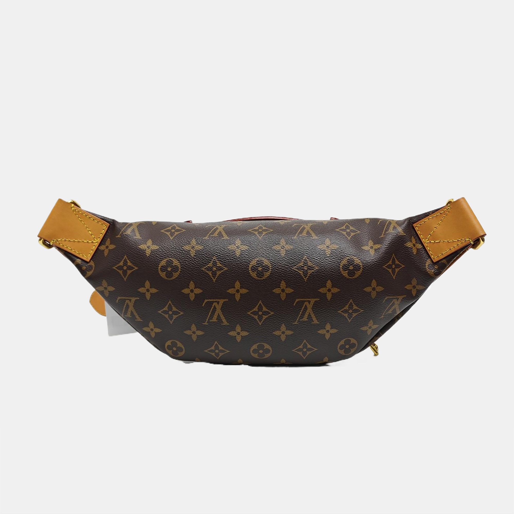 RUSH Monogram Coated Canvas Brown