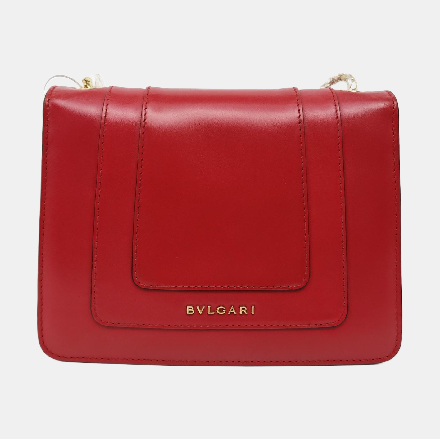 SERPENTI FOREVER Small Calfskin Red