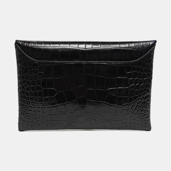 Calfskin Clutch Black