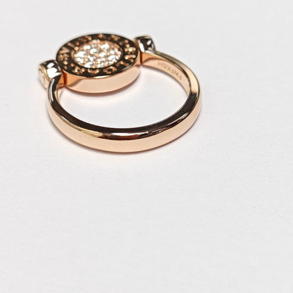 BVLGARI BVLGARI 18k Rose Gold Ring EU 49