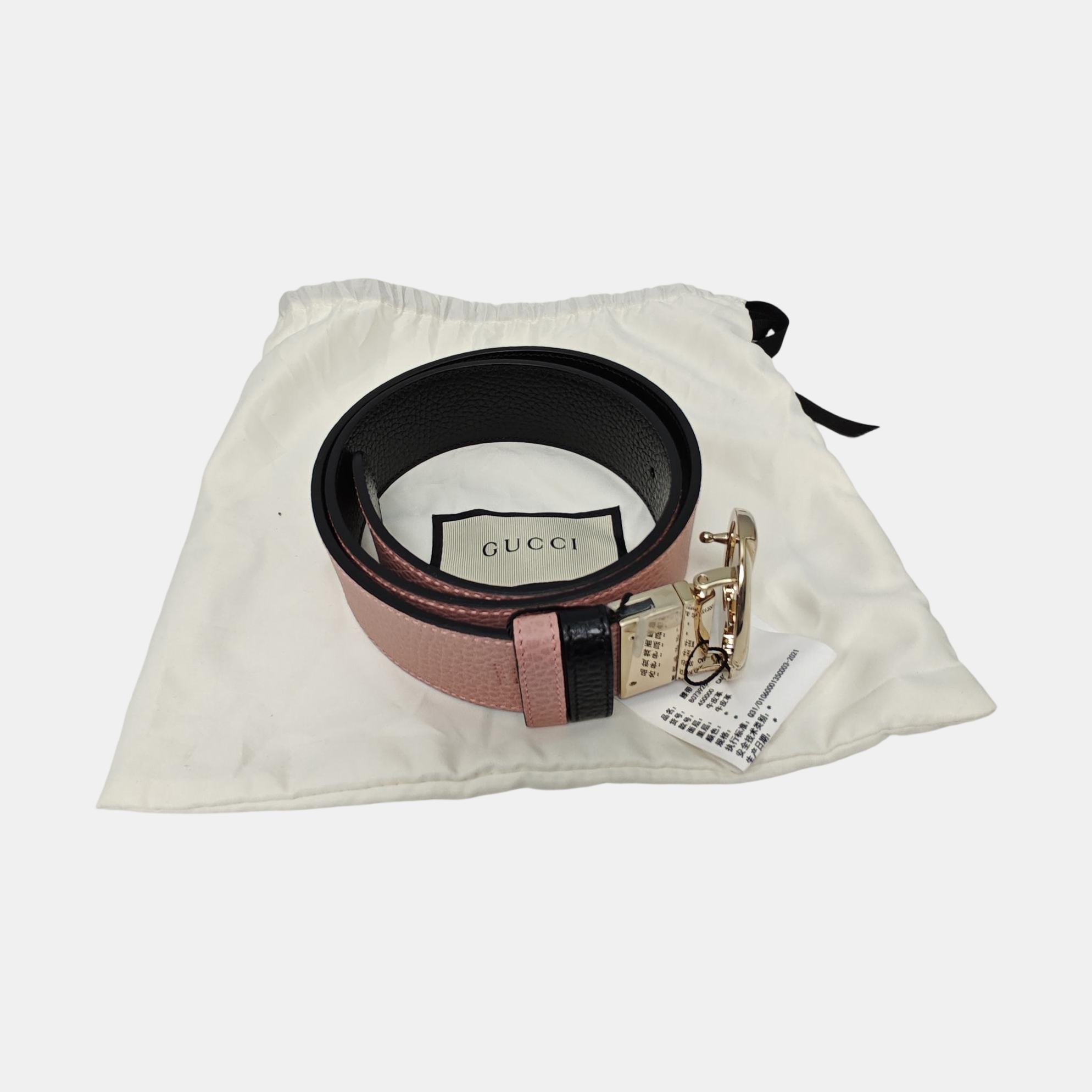 Leather Belt Red