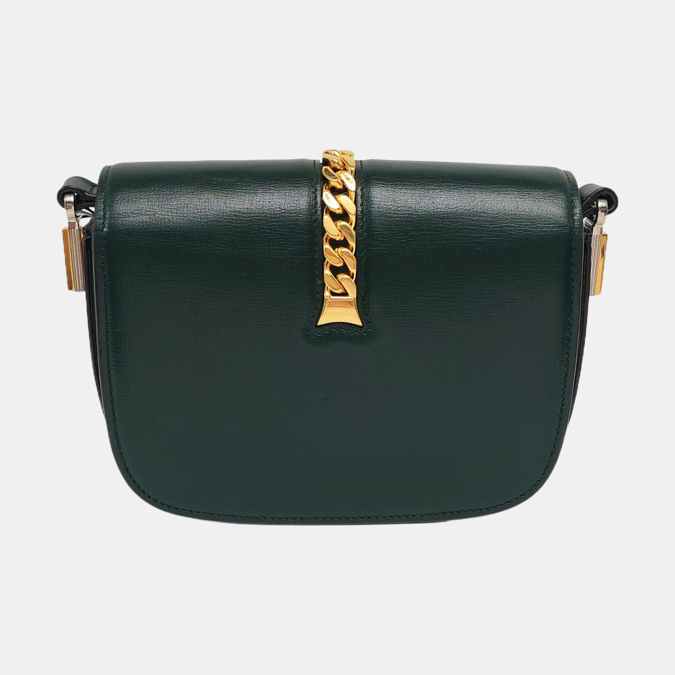 Sylvie 1969 Mini Calfskin Green