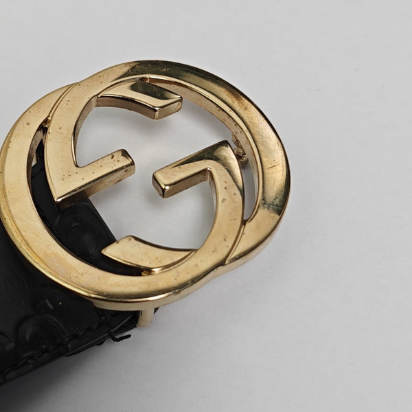 Leather Belt Black