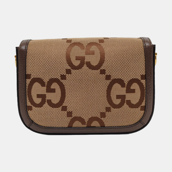 Horsebit 1955 Mini Monogram Canvas Beige