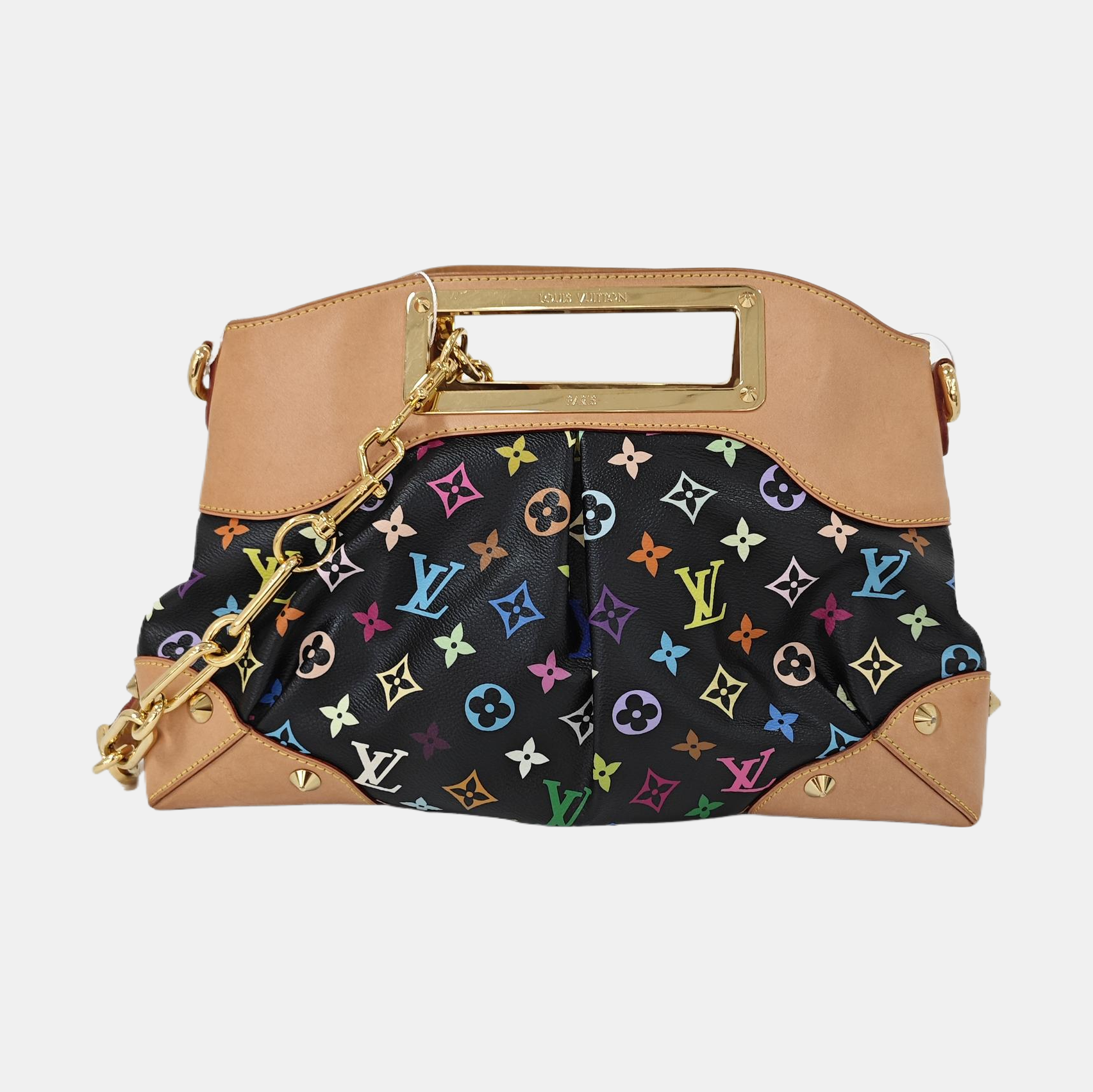 LV × TM JUDY Monogram Coated Canvas Black