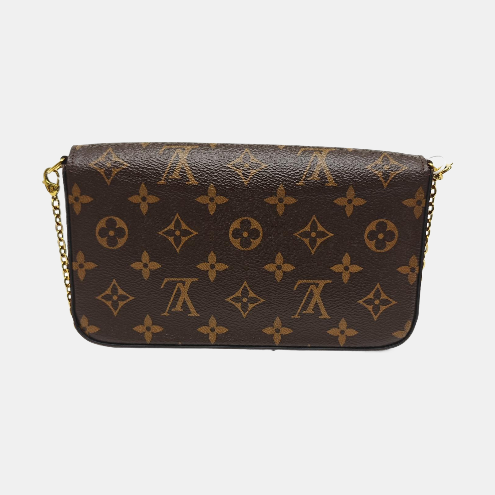 FÉLICIE Monogram Coated Canvas Brown