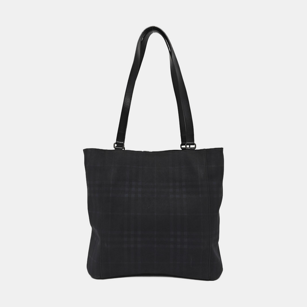 Special Material Top Handle Bag Black