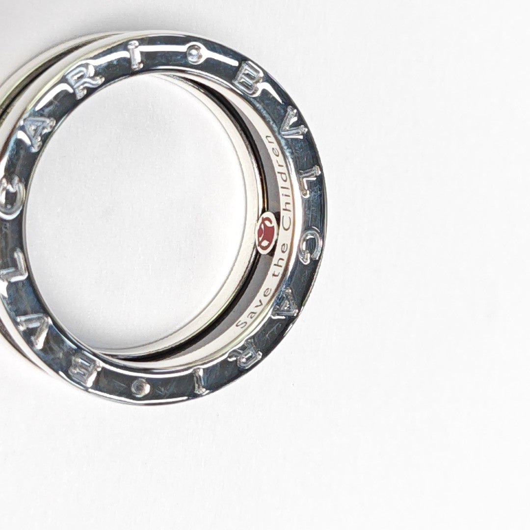 B.ZERO1 925 Sterling Silver Ring EU 54