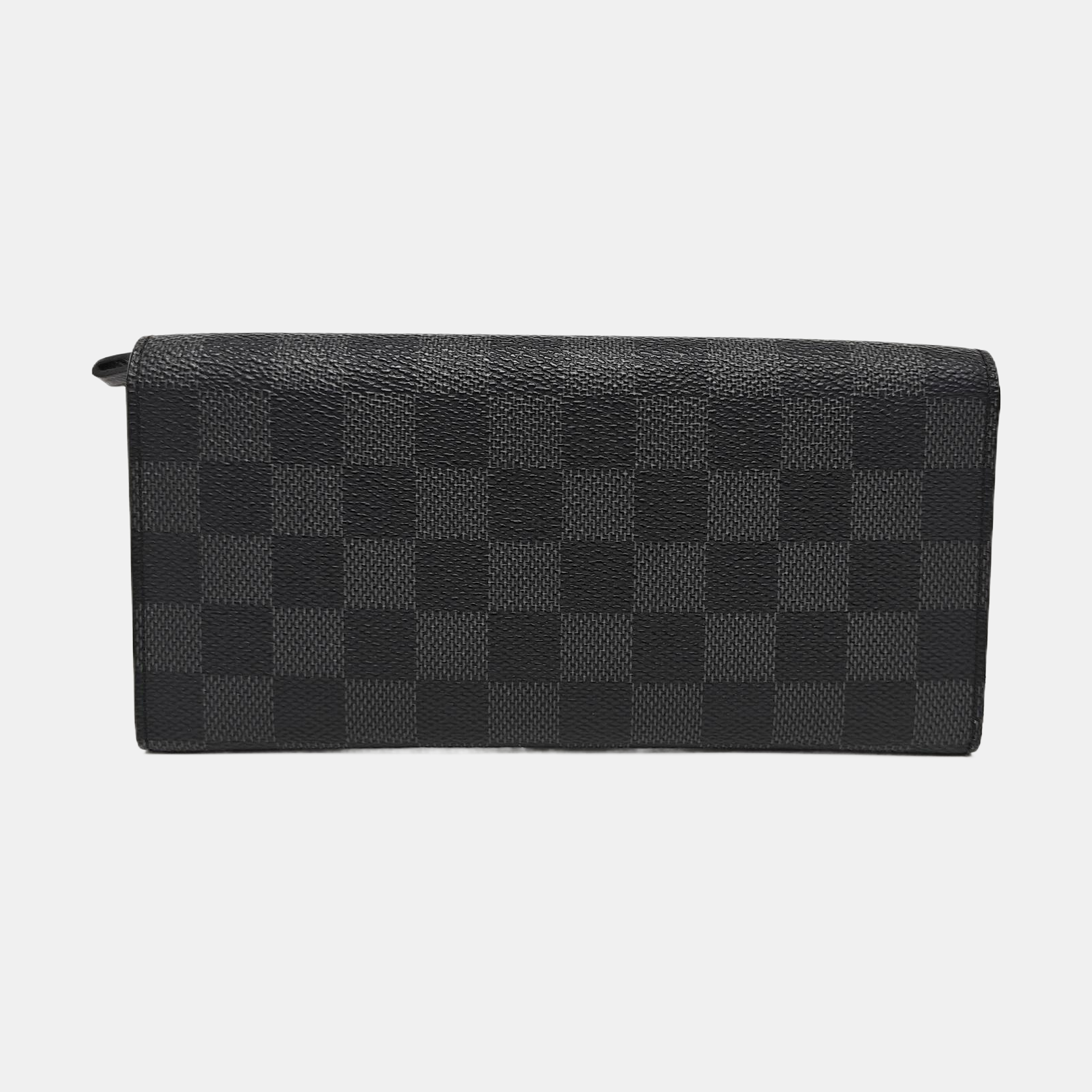 GRAPHITE LONG Damier Graphite Coated Canvas Gray Wallet