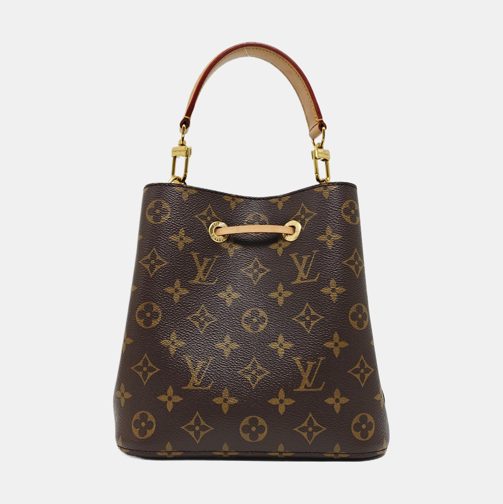 NÉONOÉ BB Monogram Coated Canvas Brown
