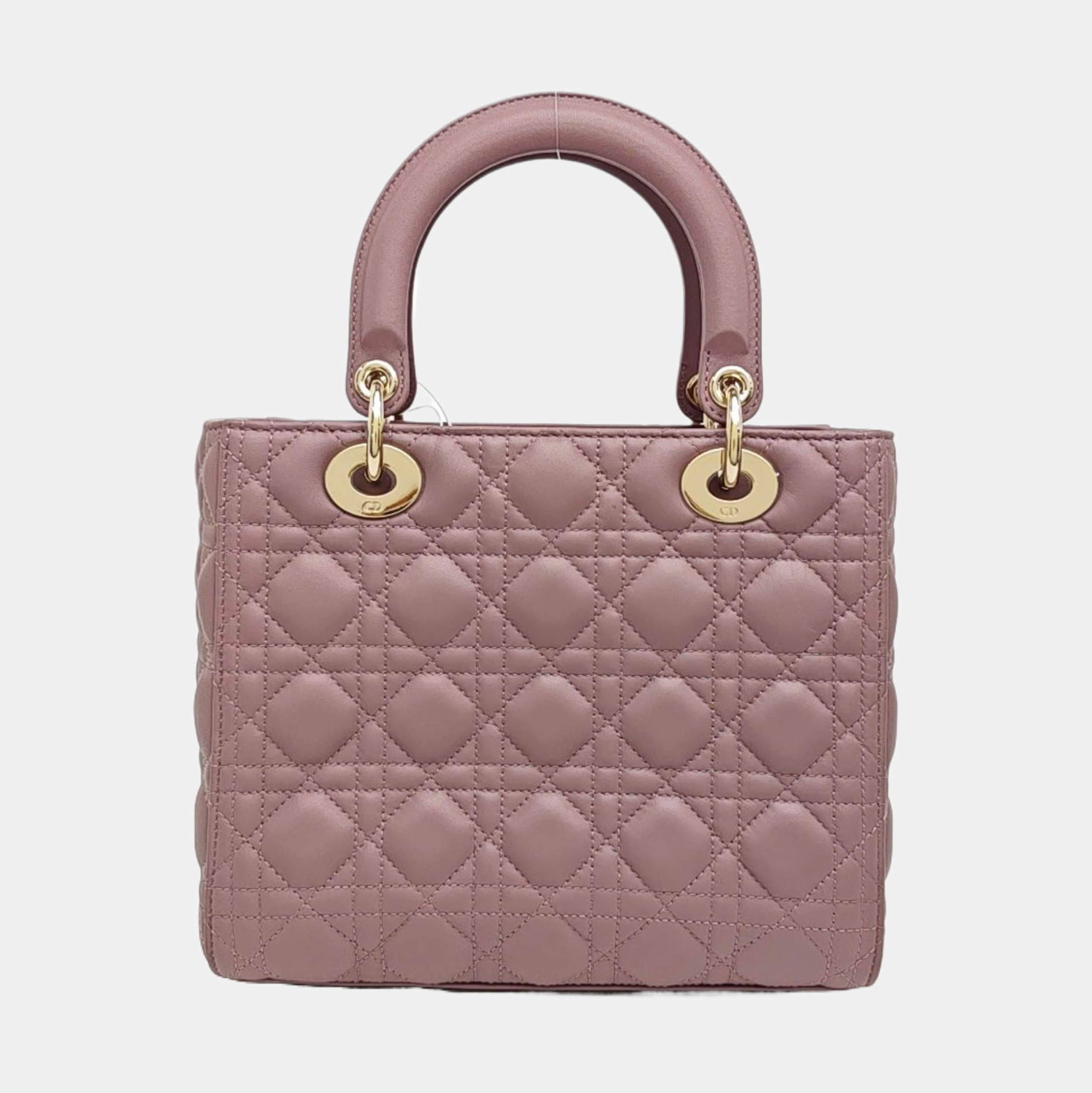 Lady Dior Medium Cannage Lambskin Pink