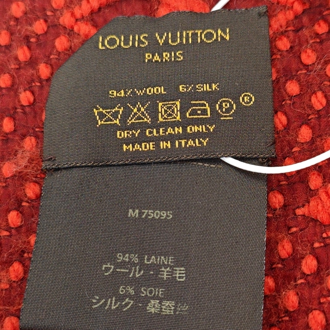 Wool Scarf Red