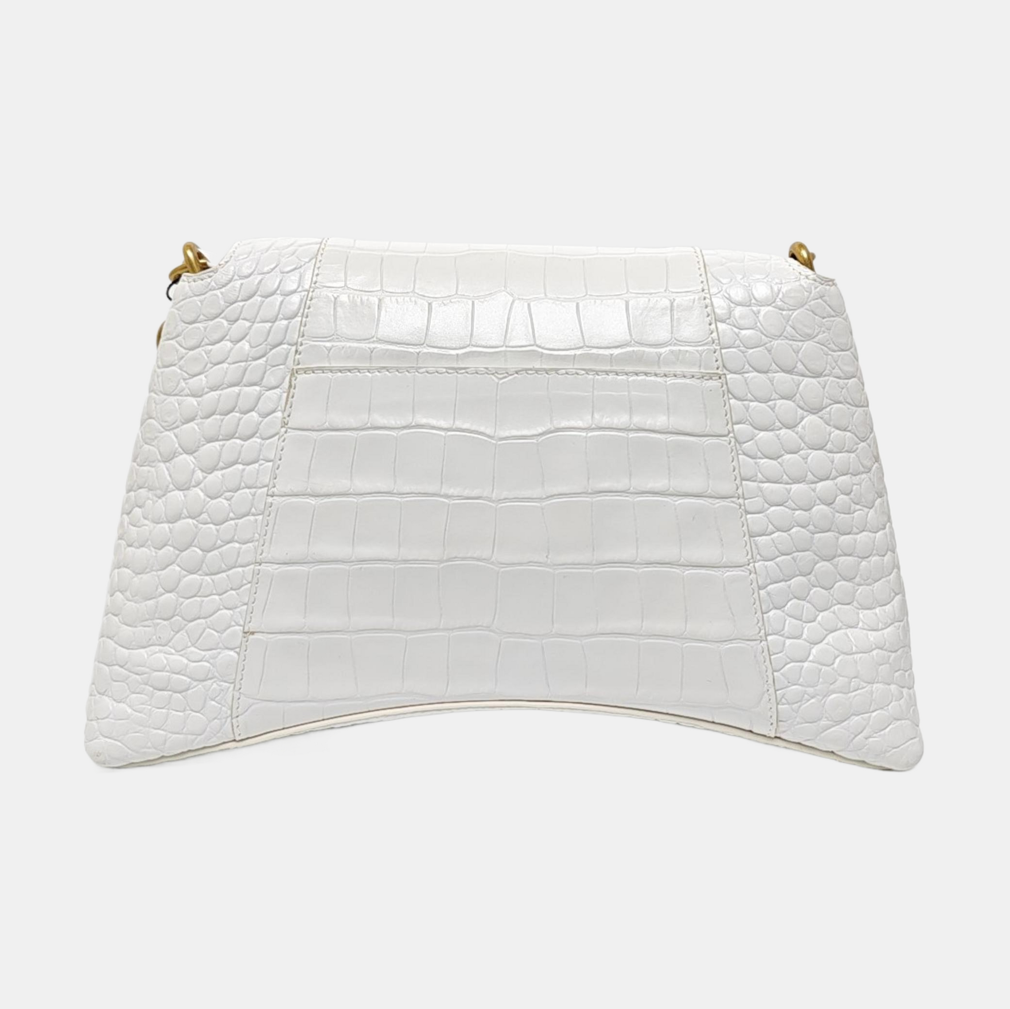 Downtown Calfskin White