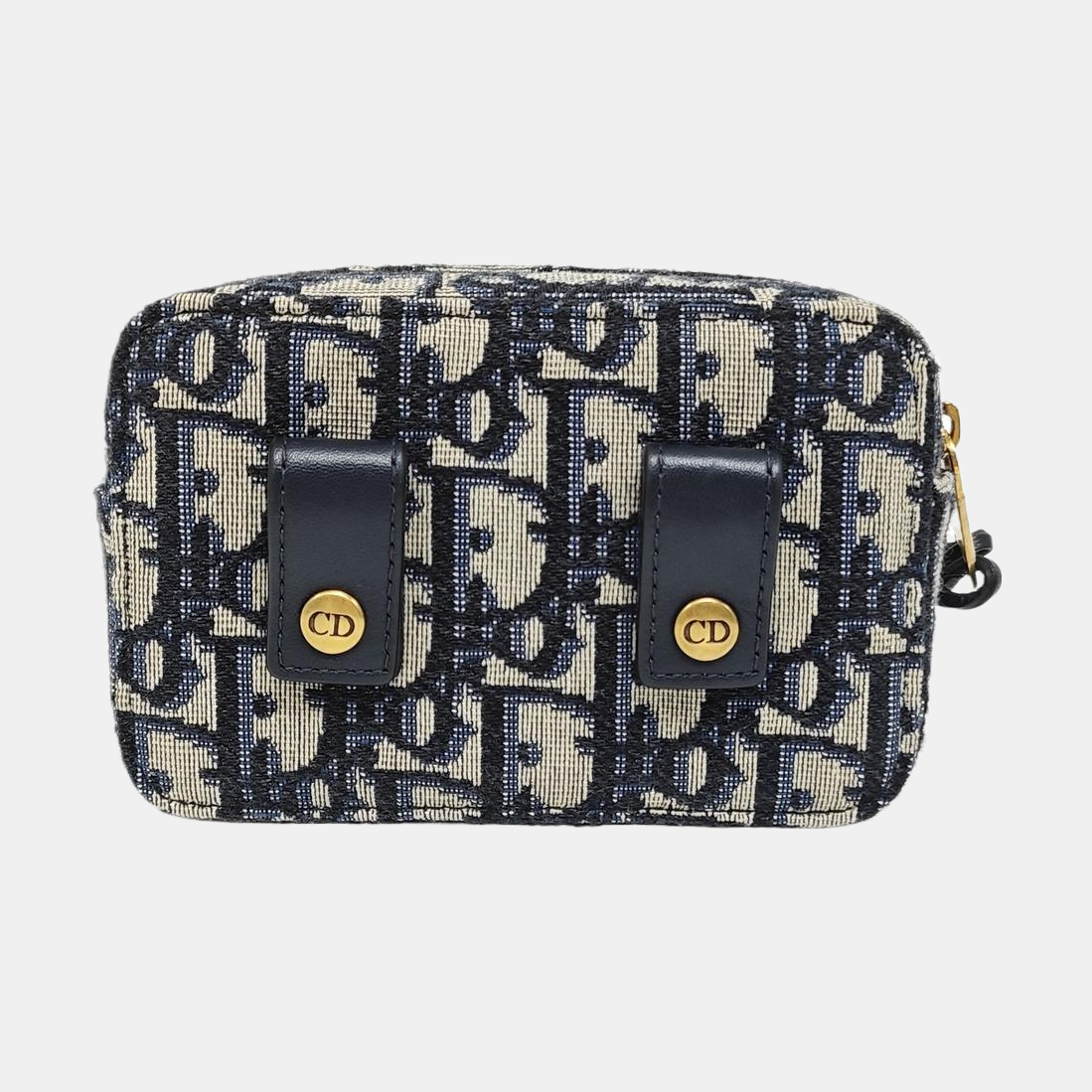 Oblique Canvas Belt Bag Beige