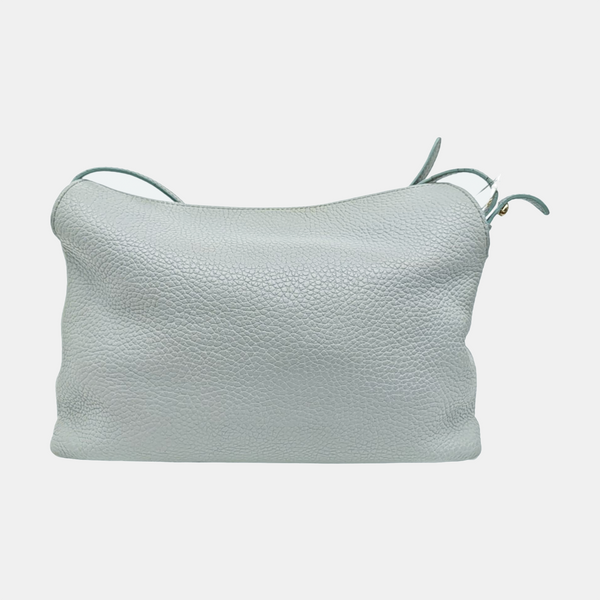 Calfskin Shoulder Bag Blue