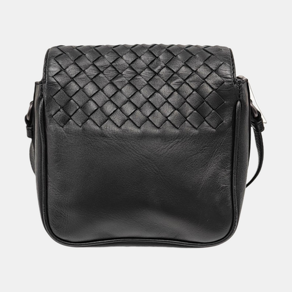 Calfskin Shoulder Bag Black