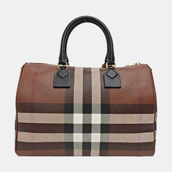 Coated Canvas Shoulder Bag Medium Multicolor