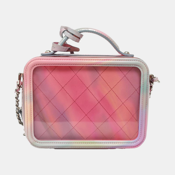 Authenticated pre-owned  FILIGREE Small Quilted Plastic Pink - Shoulder Bag at Looply