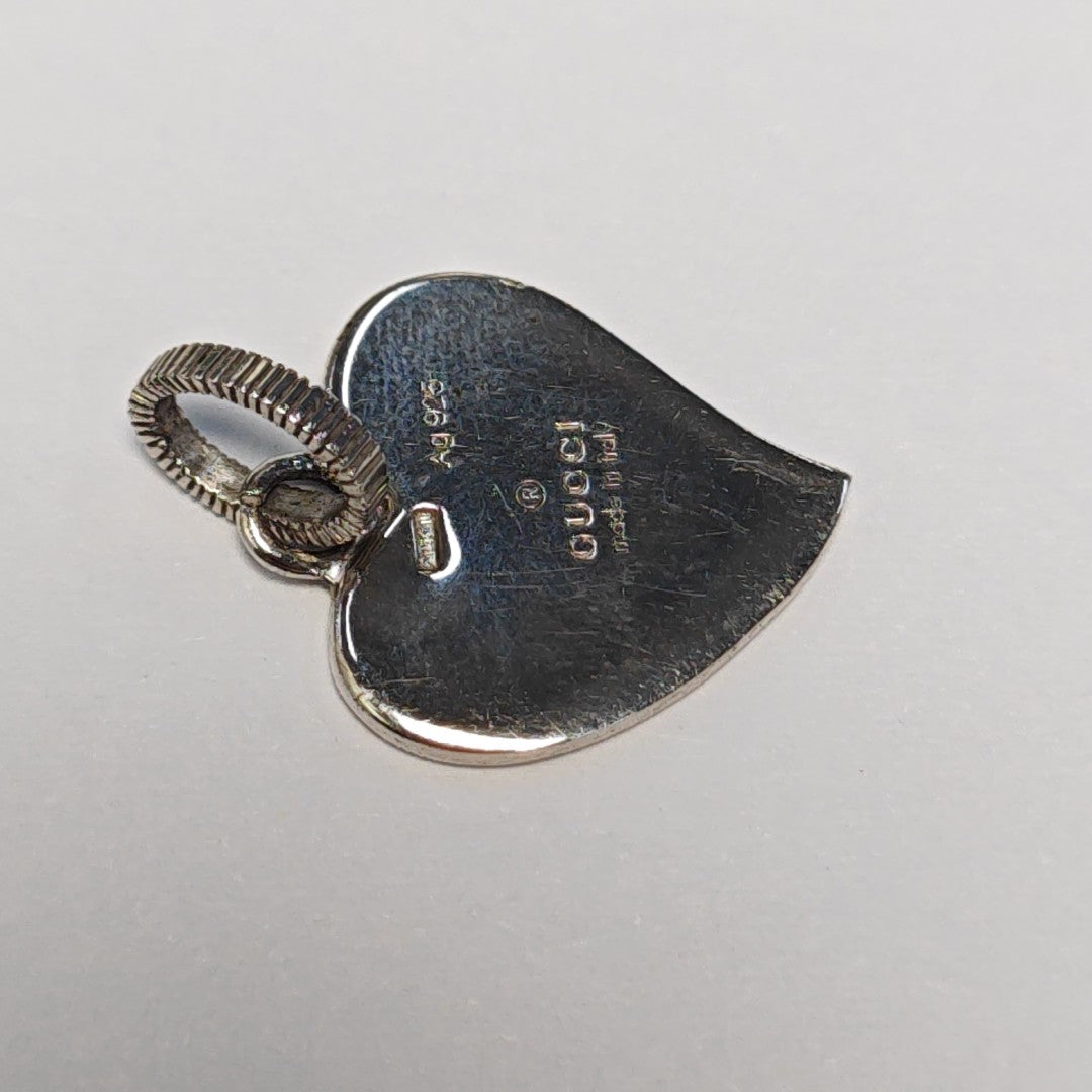 Interlocking G 925 Sterling Silver Pendant
