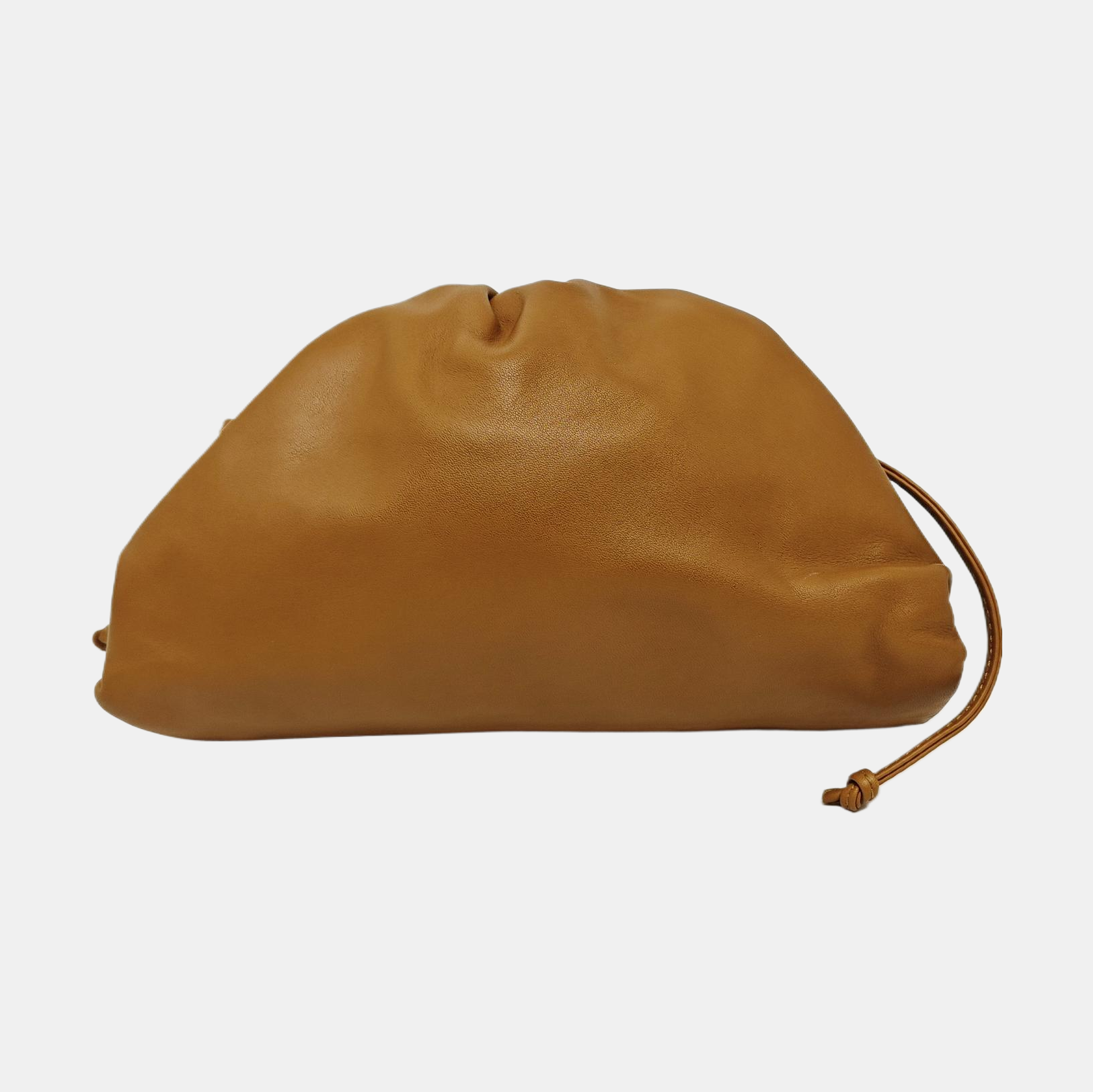 The Pouch Mini Piel de Becerro Marrón