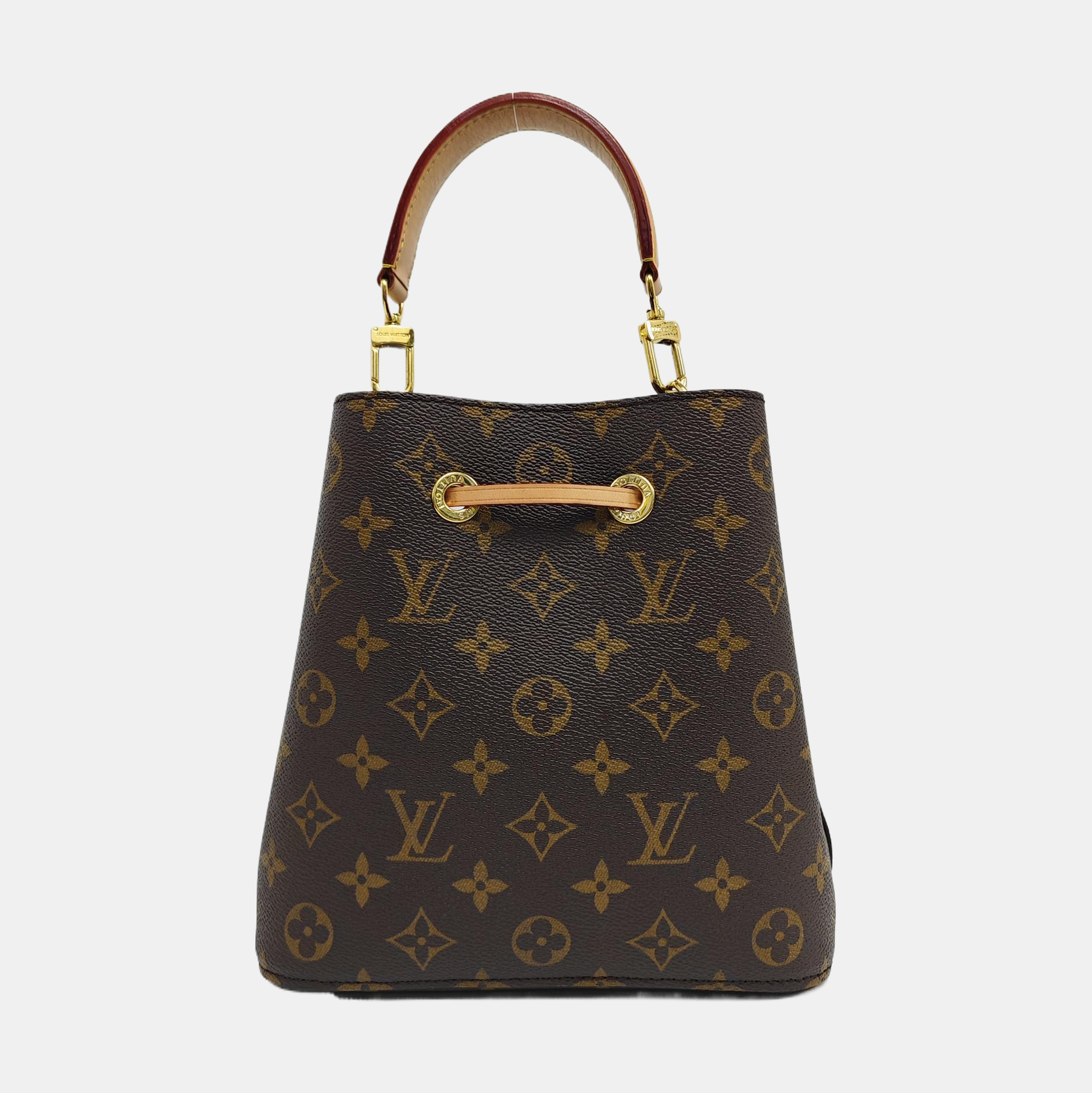 NÉONOÉ BB Monogram Coated Canvas Brown