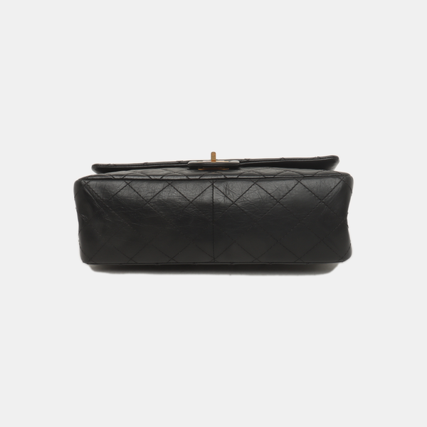 2.55 227 (jumbo) Quilted Calfskin Black