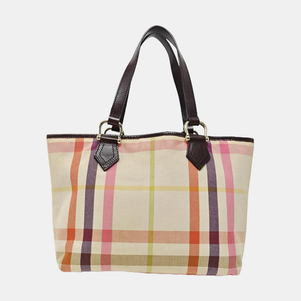 Canvas Tote Bag Beige