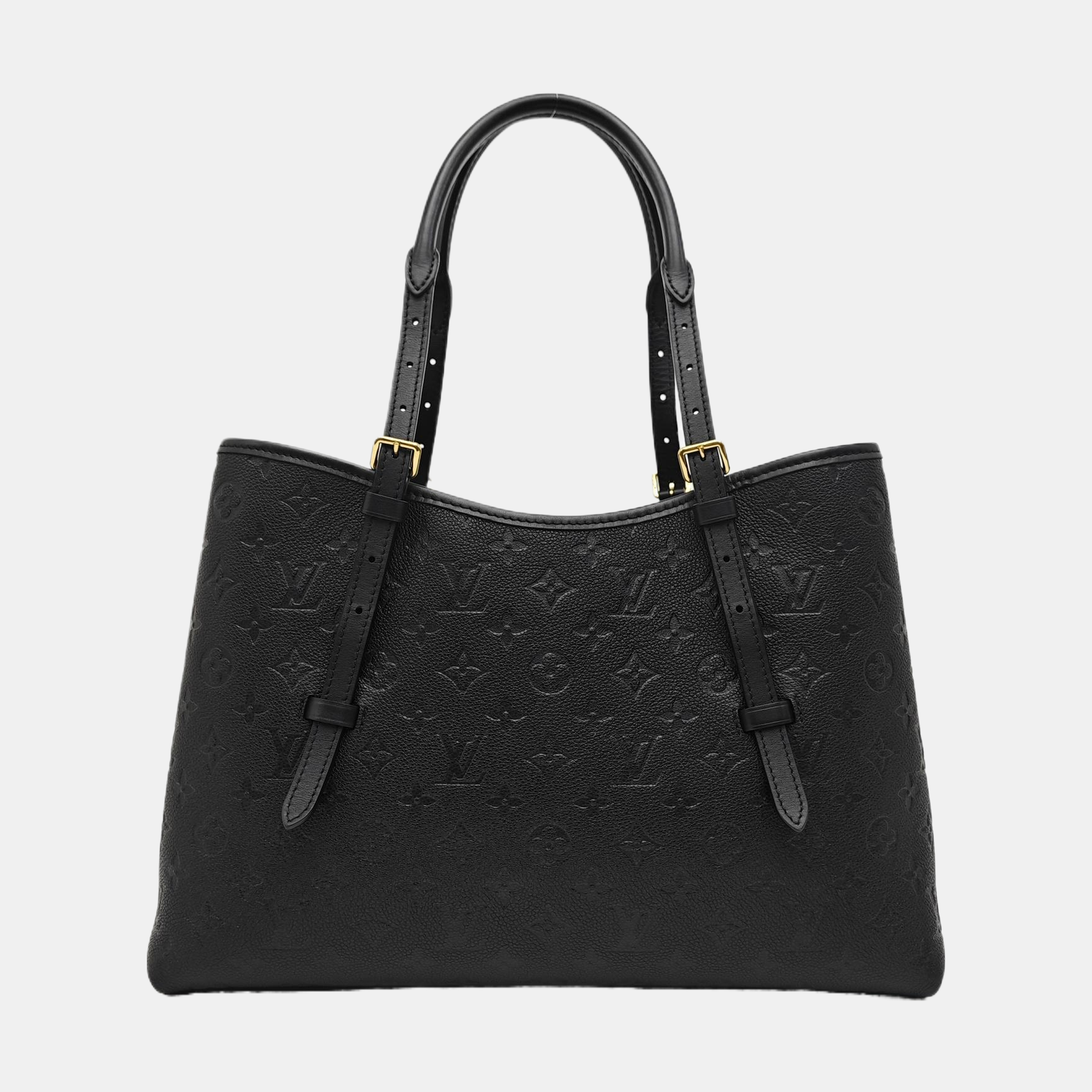 BABYLONE TOTE MM Monogram Calfskin Black
