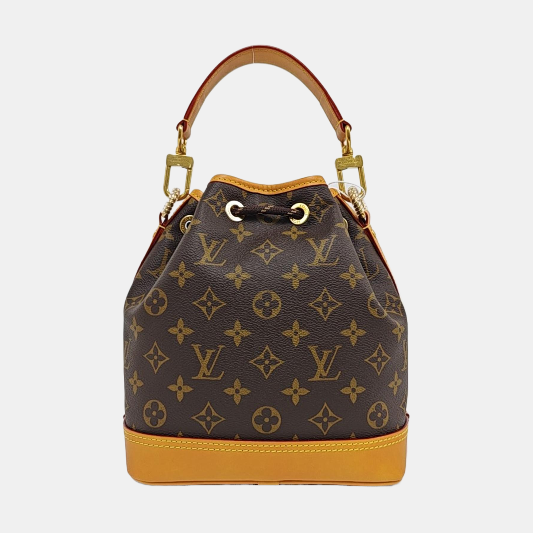 NOÉ PM Monogram Coated Canvas Brown
