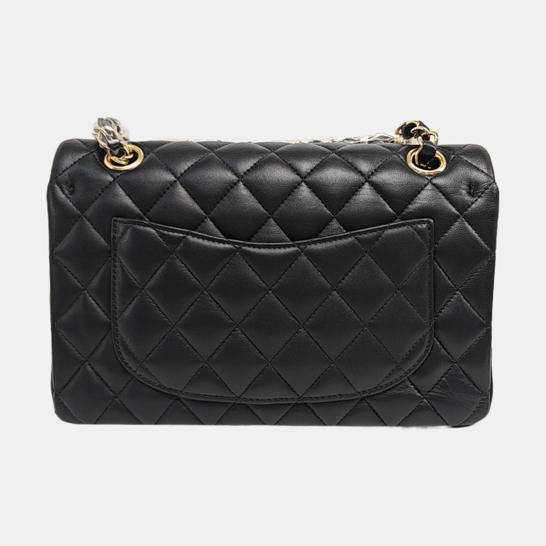 CLASSIC FLAP Mini Quilted Lambskin Black