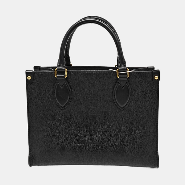 ONTHEGO PM Monogram Calfskin Black