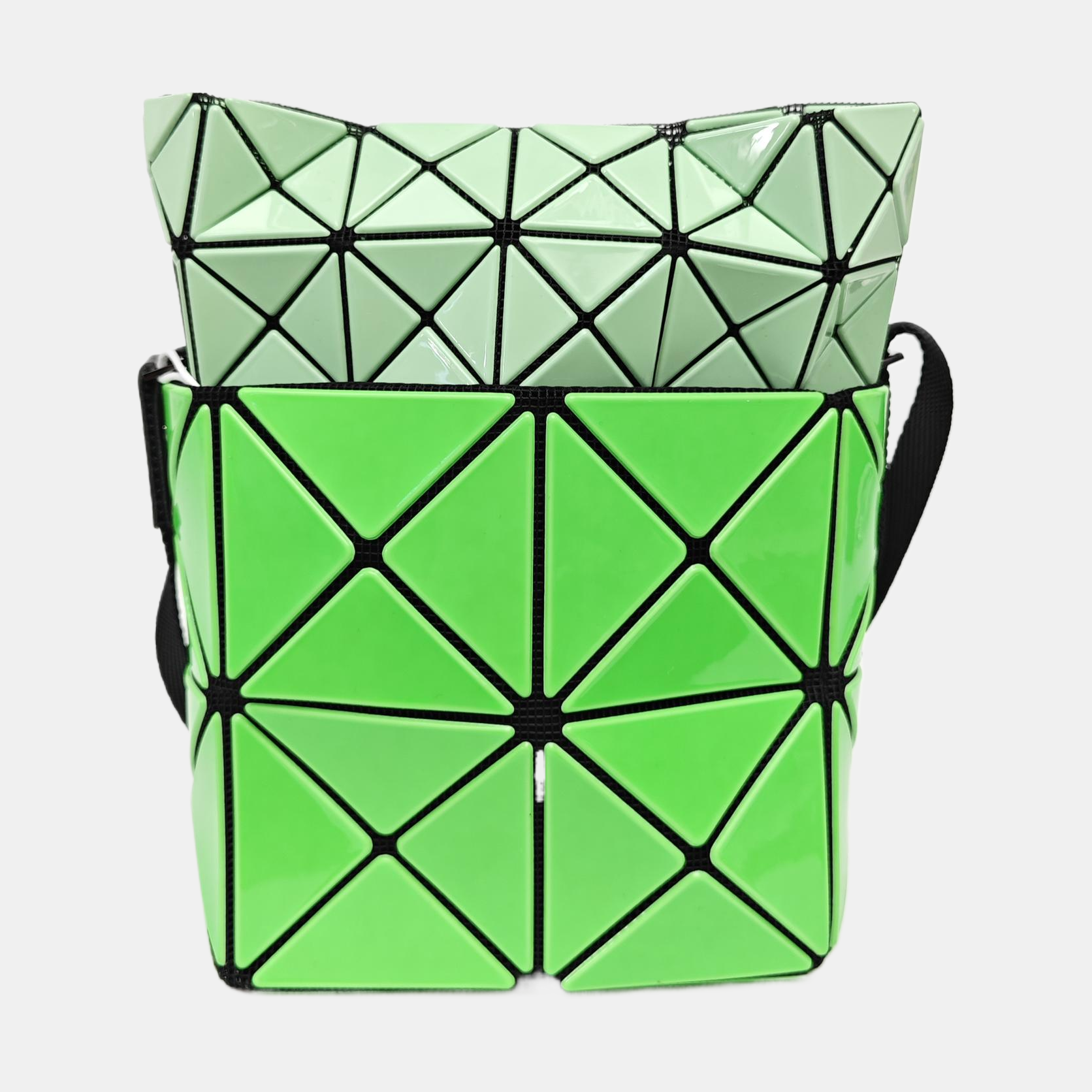 Special Material Bucket Bag Green