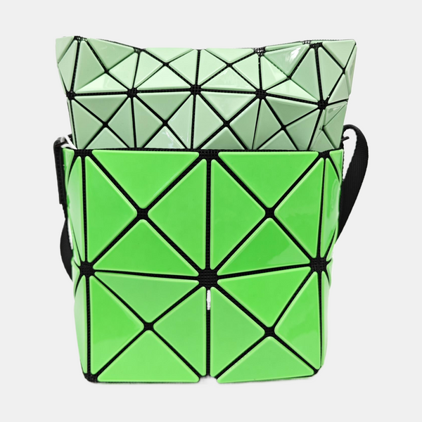 Special Material Bucket Bag Green
