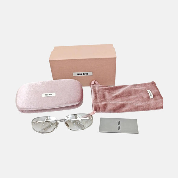 Metal Sunglasses Gray