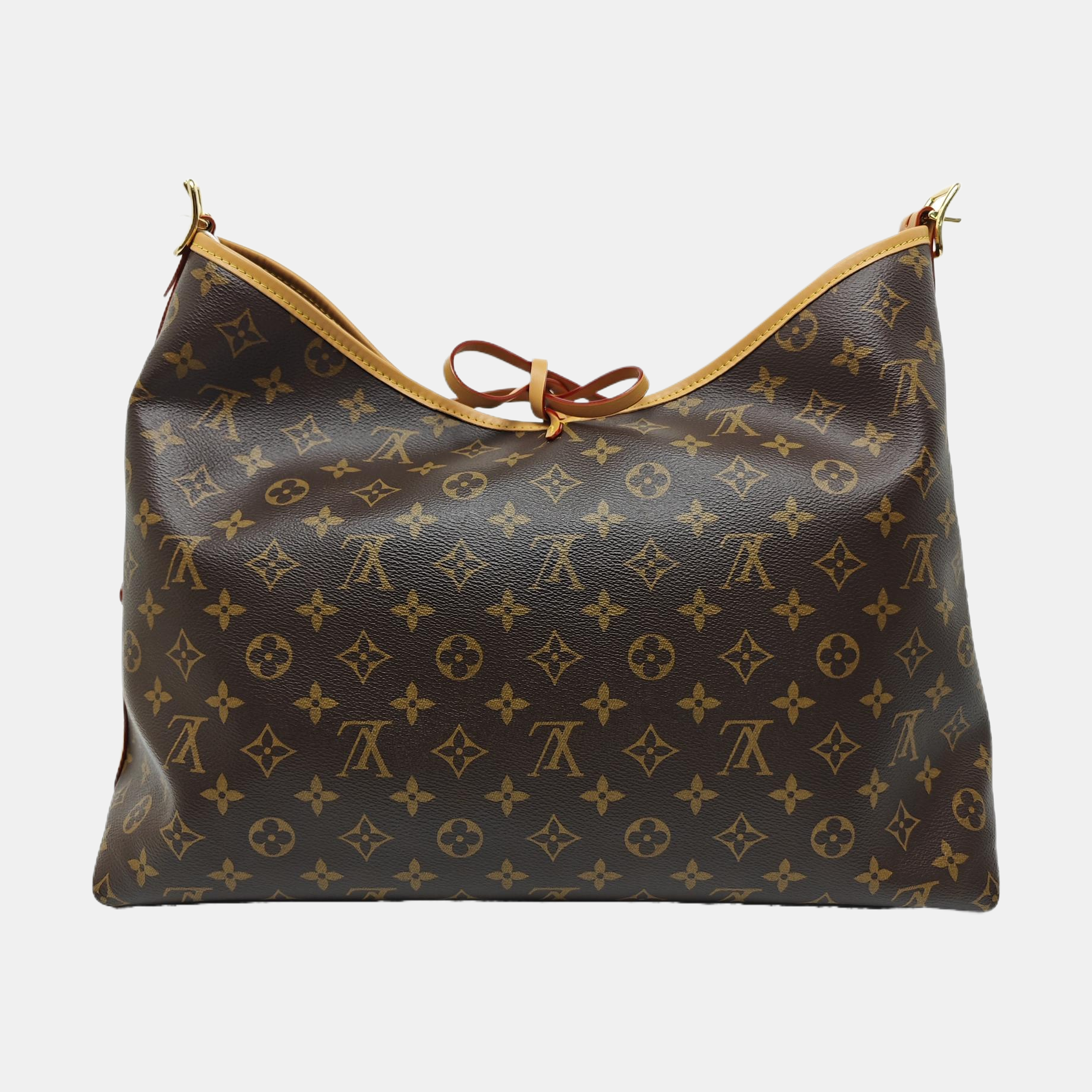 CARRYALL MM Monogram Coated Canvas Brown