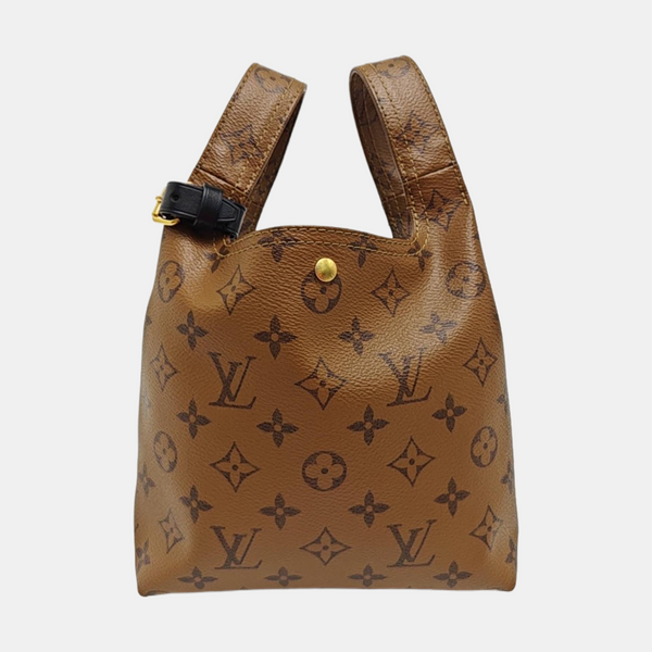 ATLANTIS PM Monogram Coated Canvas Brown