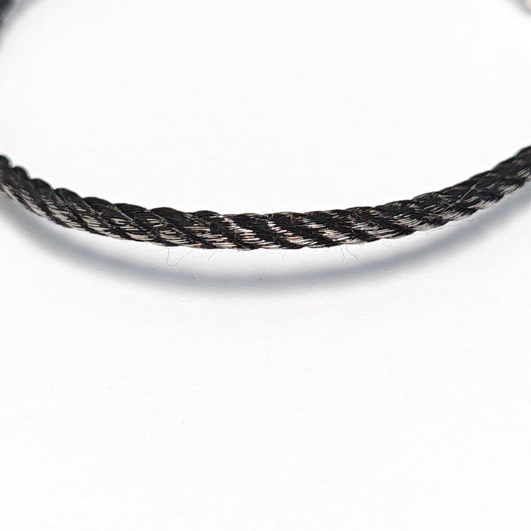 Force 10 Fabric Black Bracelet