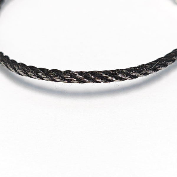 Force 10 Fabric Black Bracelet