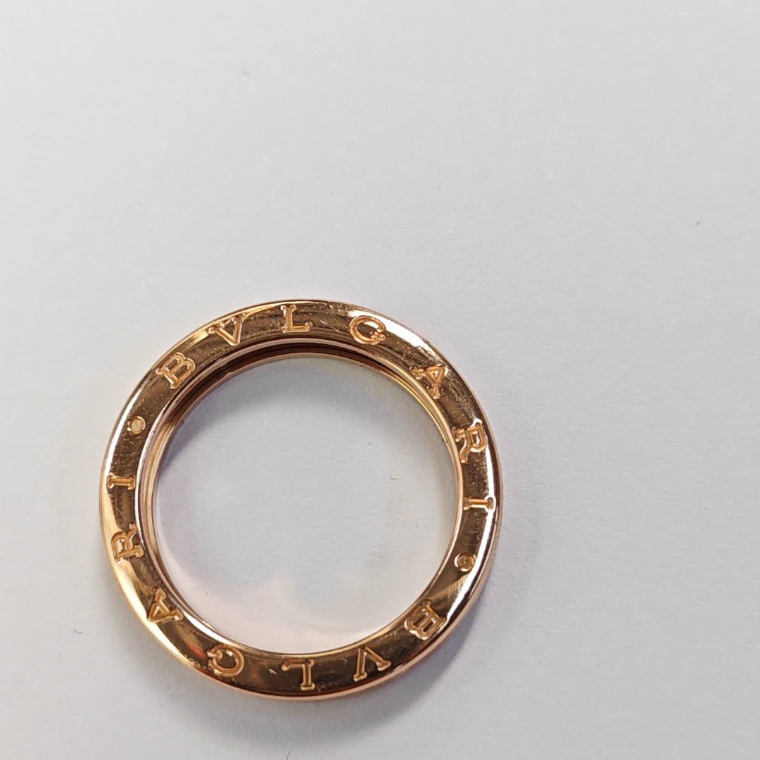 B.ZERO1 18k Rose Gold Ring EU 60