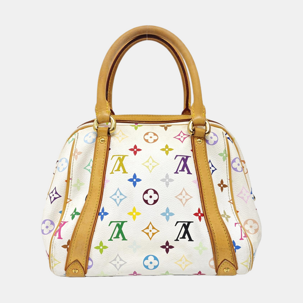 LV × TM PRISCILLA Monogram Coated Canvas White