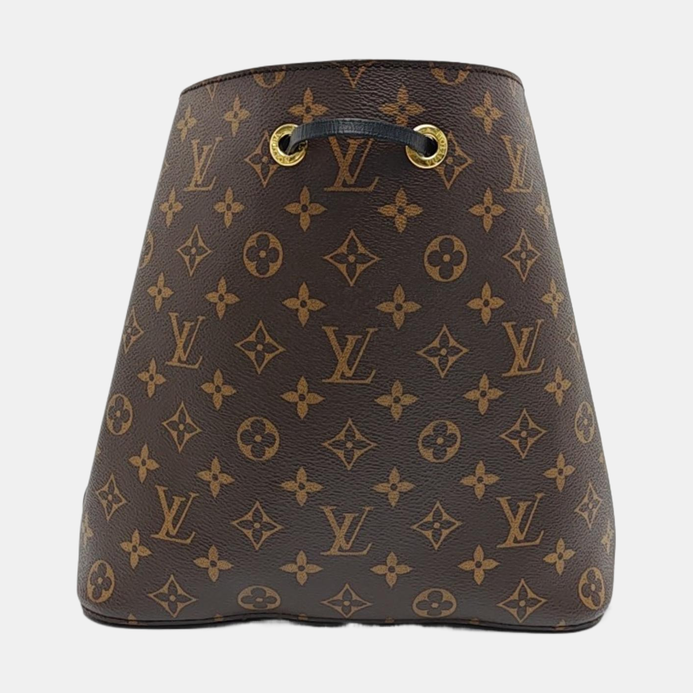 NÉONOÉ MM Monogram Coated Canvas Brown