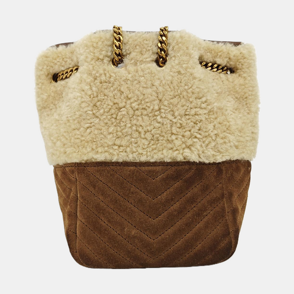 JOE Mini Chevron Suede Brown
