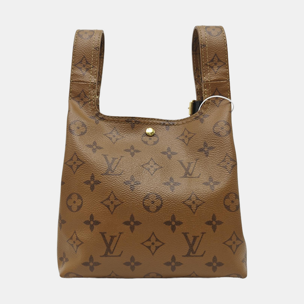 ATLANTIS PM Monogram Coated Canvas Brown
