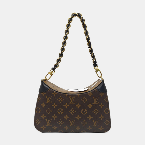 TWINNY Monogram Coated Canvas Brown