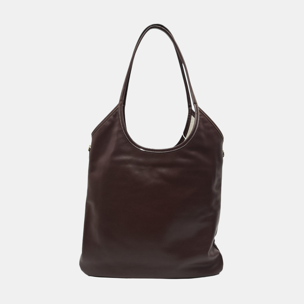 IVY Large Calfskin Brown